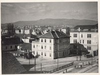 Uprave ZET-a (Remiza) u Savskoj cesti oko 1930. godine